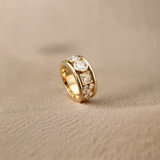 Ailani Vintage Geometric Zirconia Ring