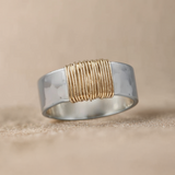 Amara Vintage Golden Threads Ring