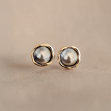 Amira Black Pearl Earrings