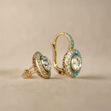 Athena Vintage Zirconia Earrings