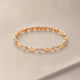 Freya Golden Zirconia Bracelet
