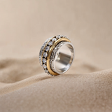 Malia Vintage Zirconia Layered Ring