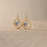 Samara Vintage Orb Halo Earrings