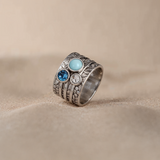 Talia Retro Bohemian Stone Ring