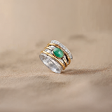 Tiana Vintage Turquoise Stone Ring