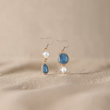 Elisa Vintage Pearl Earrings