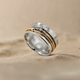 Helena Vintage Layered Ring